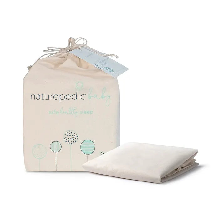 Naturepedic Quilted Toddler Mattress Pad - Waterproof- Bambi Baby