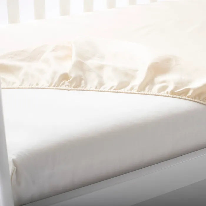 Naturepedic Organic Sateen Crib Sheets 300TC- Bambi Baby