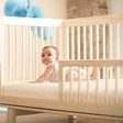 Naturepedic Organic Sateen Crib Sheets 300TC - Bambi Baby