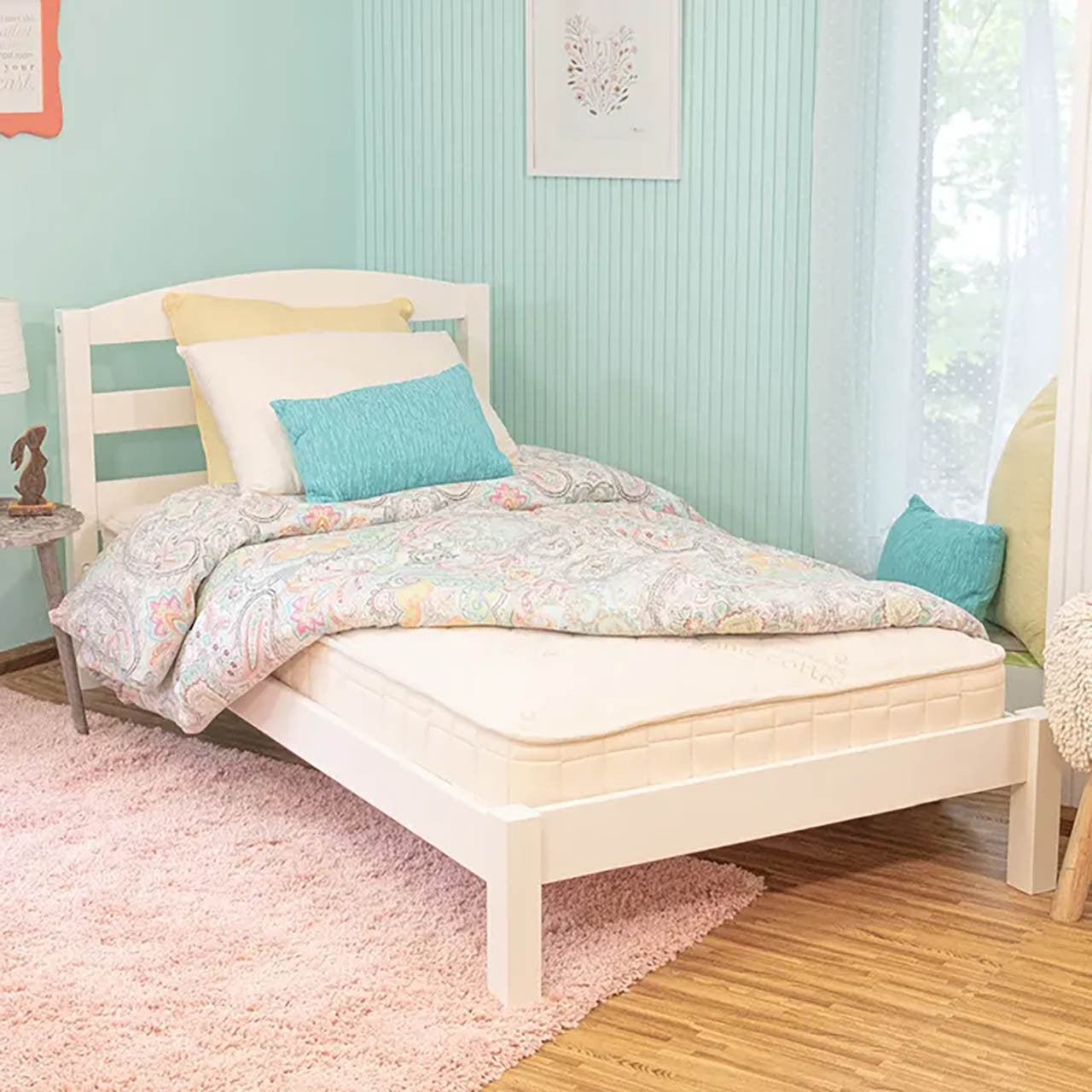 Naturepedic Twin 2 in 1 ULTRA/QUILTED - Quilt/Nat- Bambi Baby