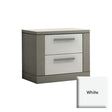 Mesita de noche NEST Milano Collection en blanco - Bambi Baby