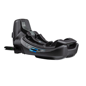 Black Nuna PIPA RELX Base - Three Quarter Angle View | Bambi Baby