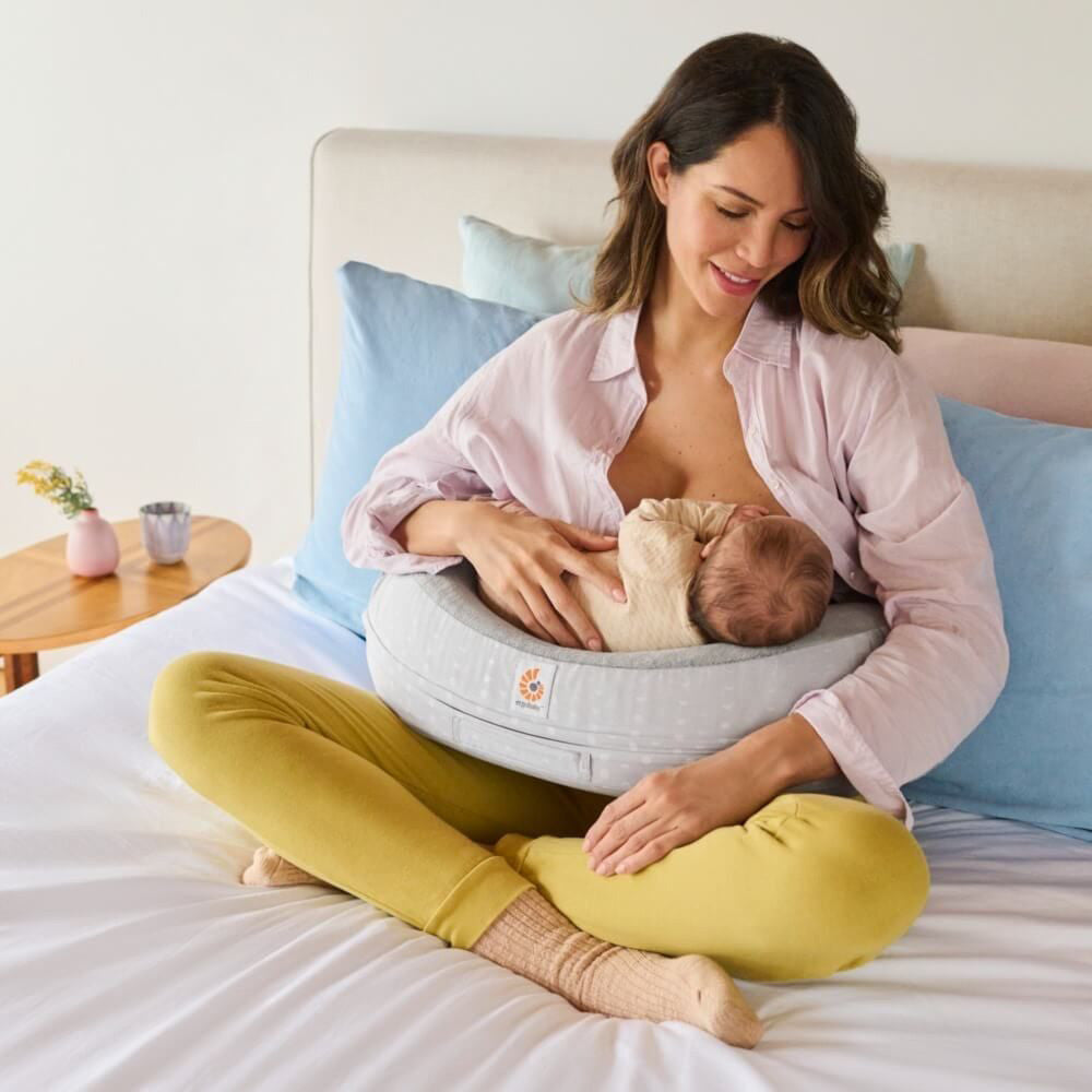 Ergobaby Natural Curve Nursing Pillow with Strap- Bambi Baby