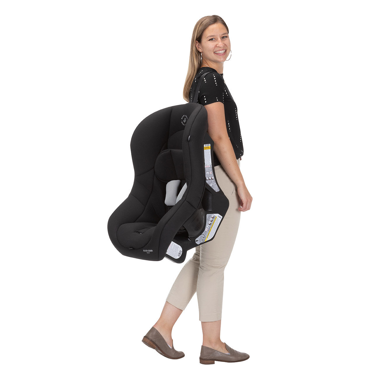 Maxi Cosi Romi Convertible Car Seat in Essential Black- Bambi Baby
