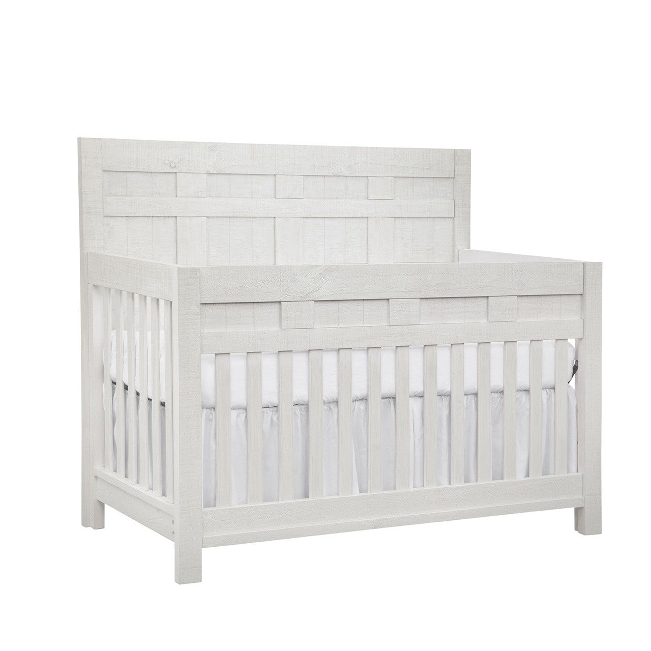 Bella Vita Anzio Crib in White Wash- Bambi Baby