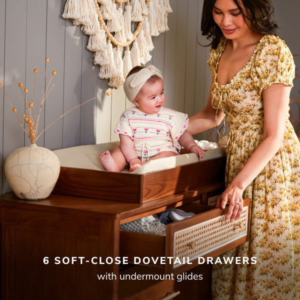 Maxi Cosi Kindred Everheart Double Dresser - Natural Heritage- Bambi Baby