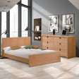 Natart Linea Double Dresser - Natural Oak - Bambi Baby