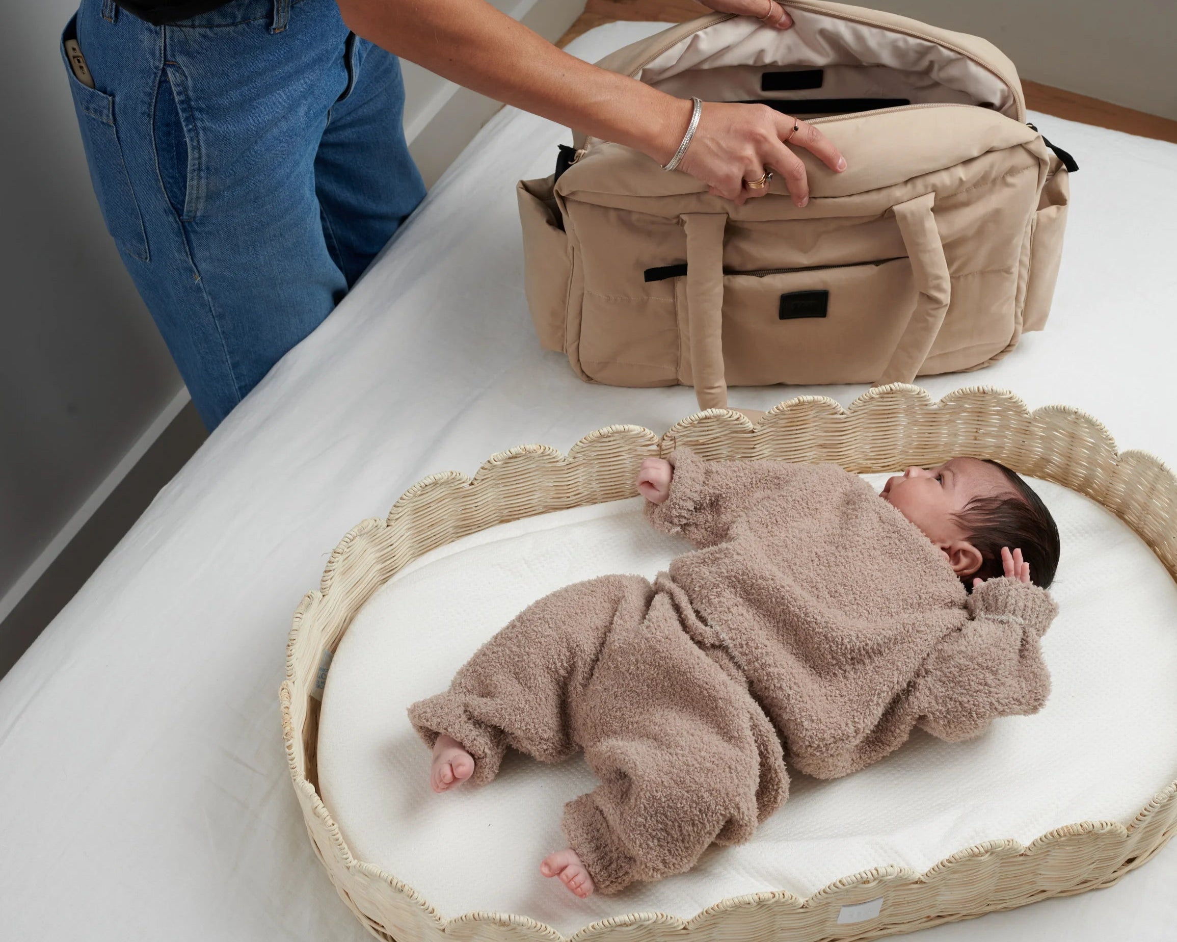 7AM Enfant SoHo Diaper Carryall- Bambi Baby