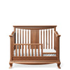 Toffee Solid Hardwood Romina Antonio Convertible Crib Open Back, Toddler Bed Conversion - Front View | Bambi Baby