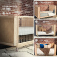 Maxi Cosi Brisa 4-in-1 Convertible Crib with Toddler Bed/Daybed Conversion Kit - Bambi Baby