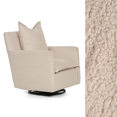 Oilo Nola Glider in Sheepskin Linen- Bambi Baby