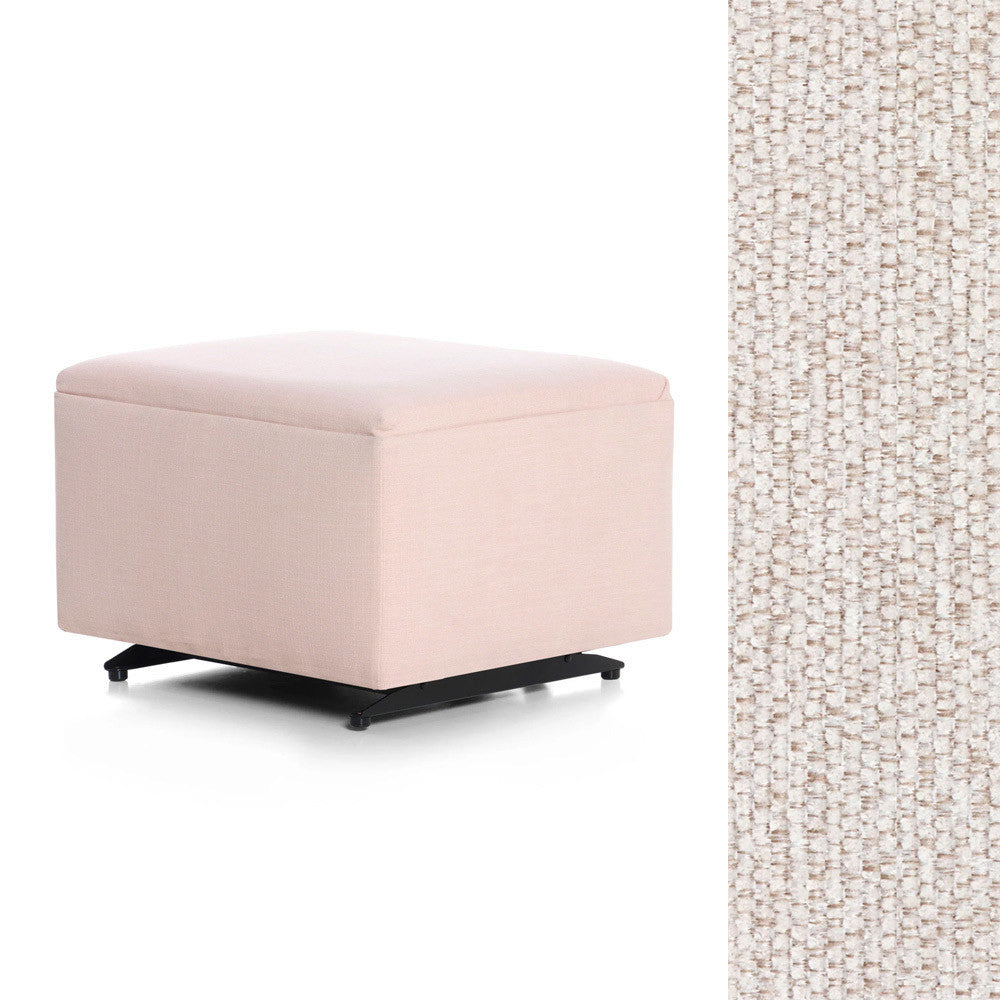 Otomana Oilo Glider en lino chenilla- Bambi Baby