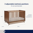 Maxi Cosi Everheart 4-in-1 Convertible Crib with Toddler Bed/Daybed Conversion Kit - Bambi Baby
