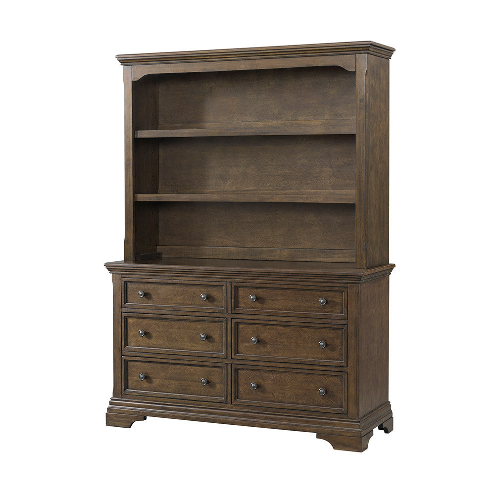 Westwood Olivia Bookcase/Hutch in Rosewood- Bambi Baby