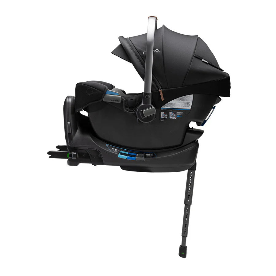 Nuna PIPA RX Infant Car Seat + PIPA RELX Base - Caviar
