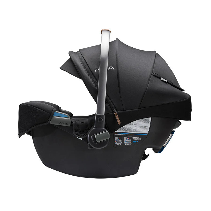 Nuna PIPA RX Infant Car Seat + PIPA RELX Base - Caviar
