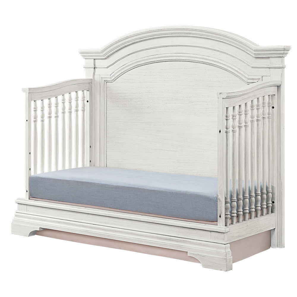Berço arqueado Westwood Olivia em branco escovado- Bambi Baby
