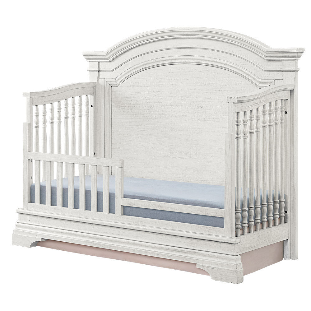 Berço arqueado Westwood Olivia em branco escovado- Bambi Baby
