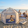 The California Beach Co. Pop 'N Go Playpen Mattress & Mattress Cover - Bambi Baby