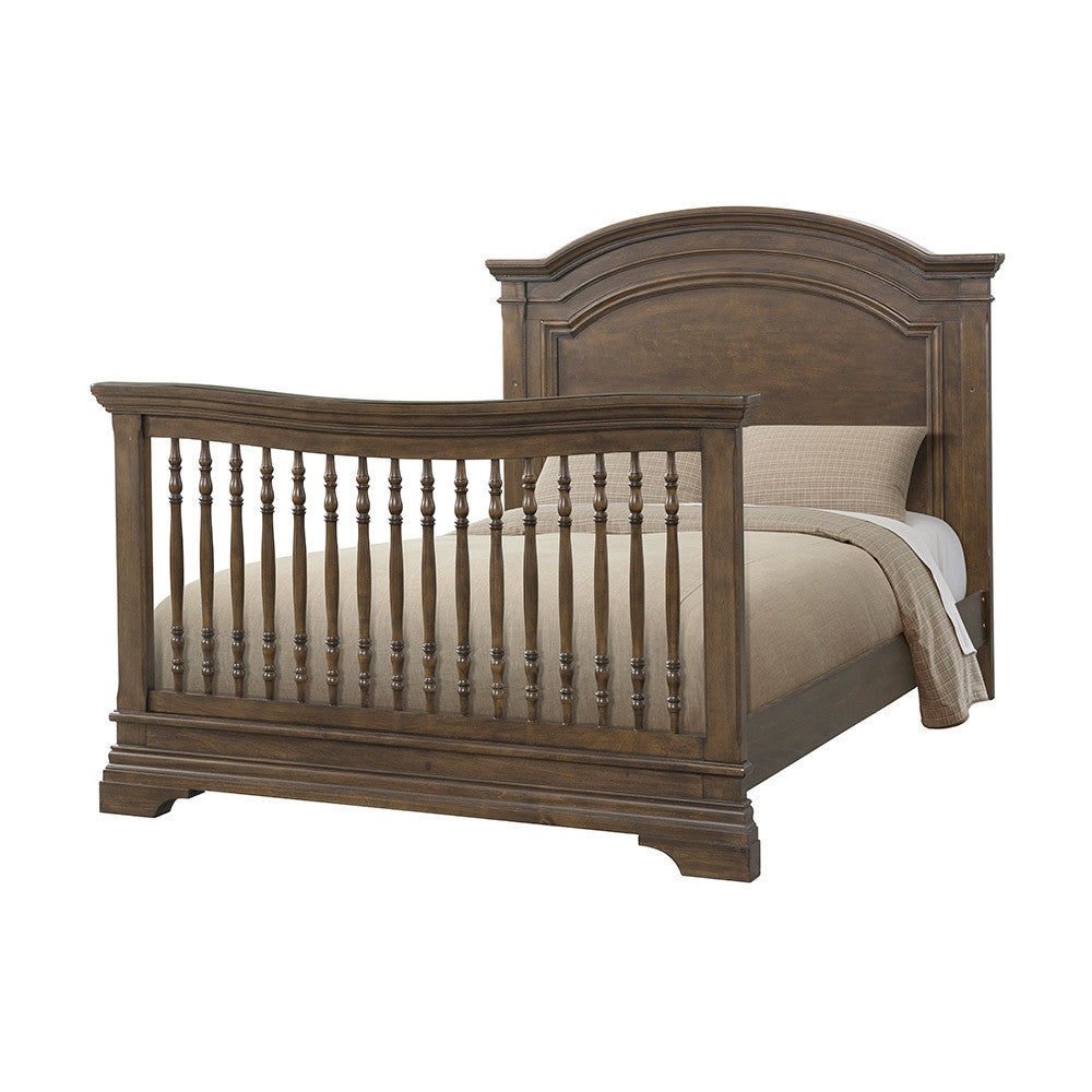Westwood Olivia 2 Piece Nursery Set - Arched Crib and 6 Drawer Dresser in Rosewood- Bambi Baby