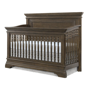 Rosewood Westwood Olivia Convertible Crib with Spindle Details - Front View | Bambi Baby