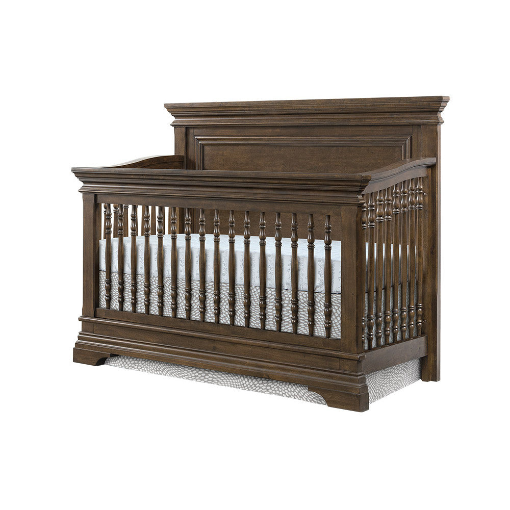 Westwood Olivia 2 Piece Nursery Set - Crib and 6 Drawer Dresser in Rosewood- Bambi Baby
