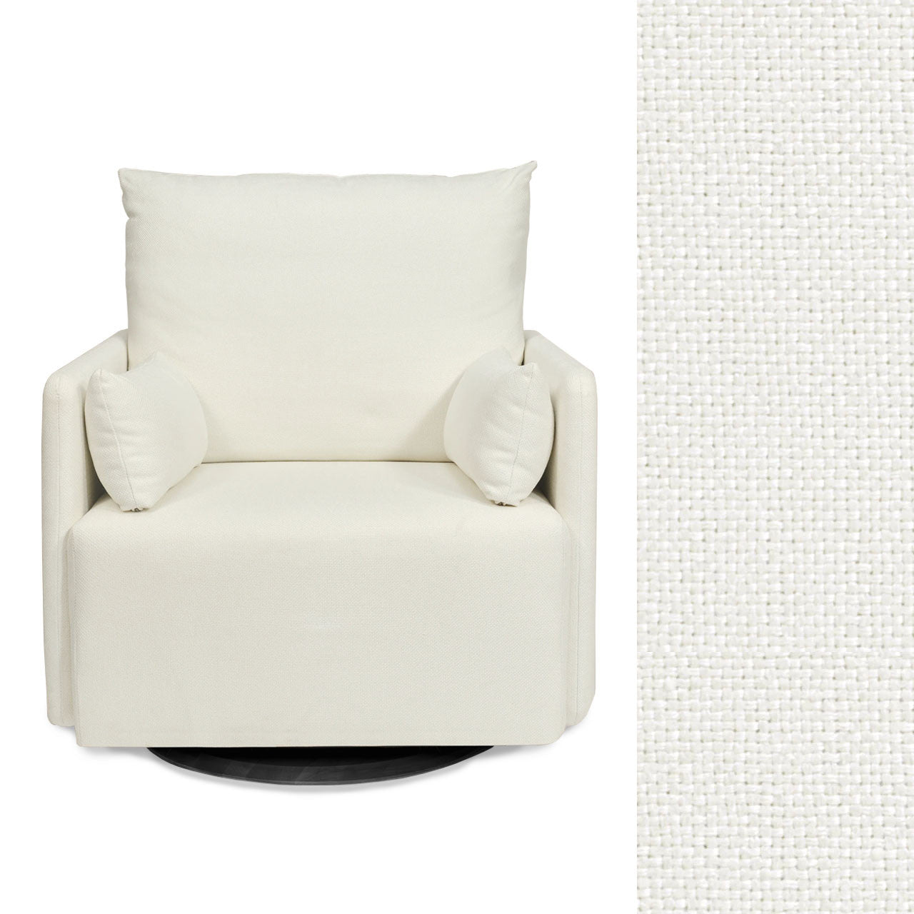Oilo Ollie Recliner w/ Power in HP Whisper Cloud- Bambi Baby