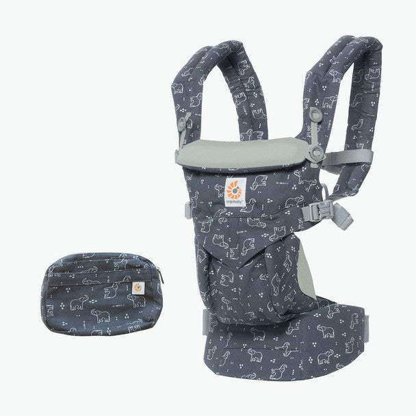 ErgoBaby Omni 360 All-in-One Ergonomic Baby Carrier in Trunks Up- Bambi Baby