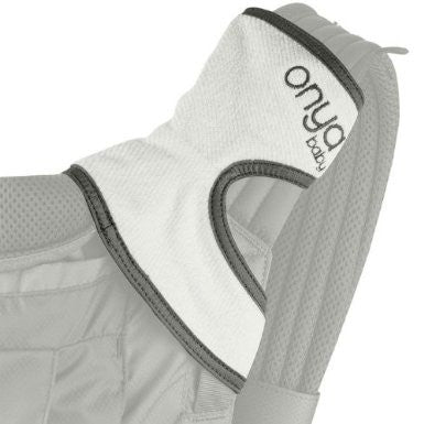 Almohadilla de dentición orgánica Onya Baby Chewie - Gris pizarra- Bambi Baby