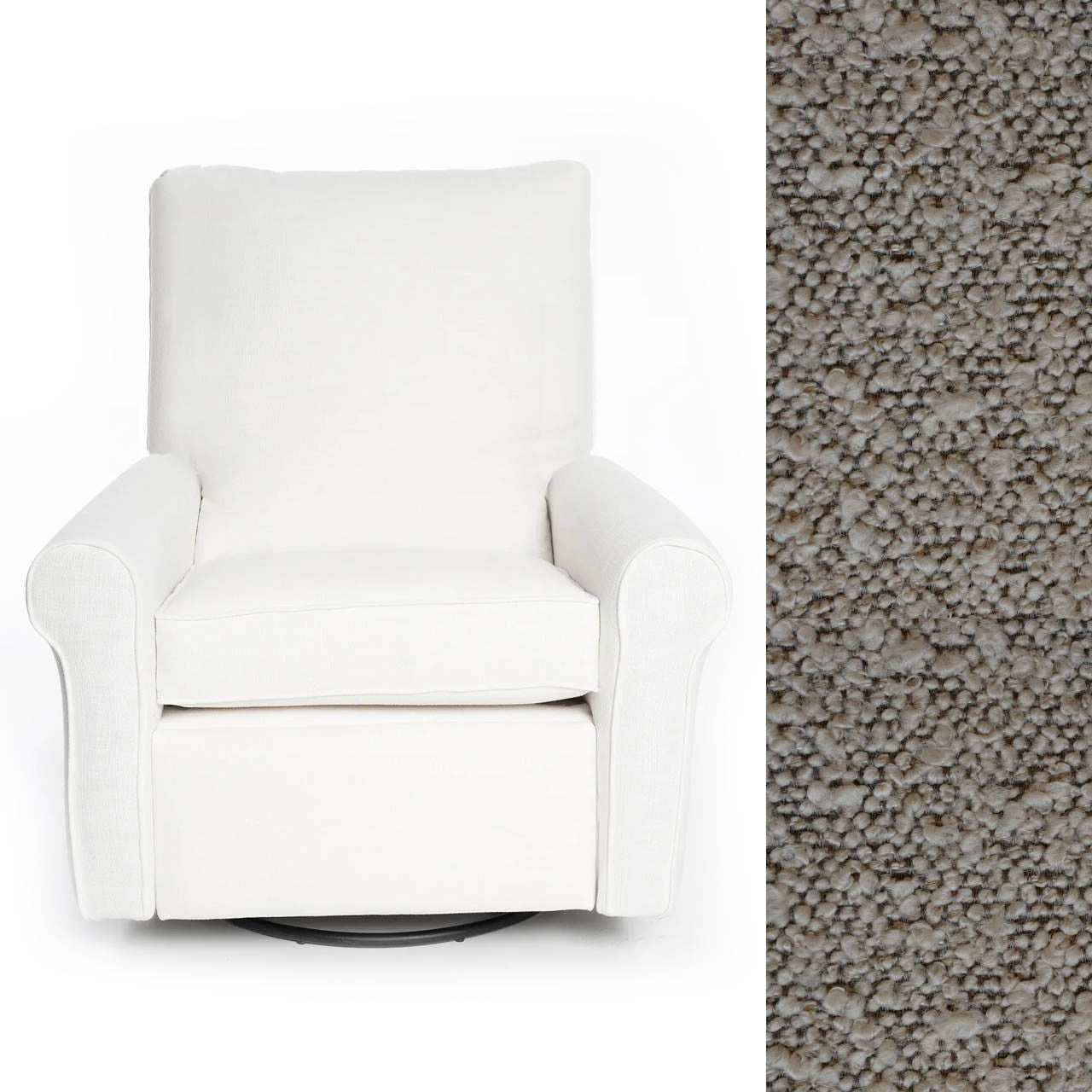 Oilo Orly Recliner in HP Boucle Carmel- Bambi Baby