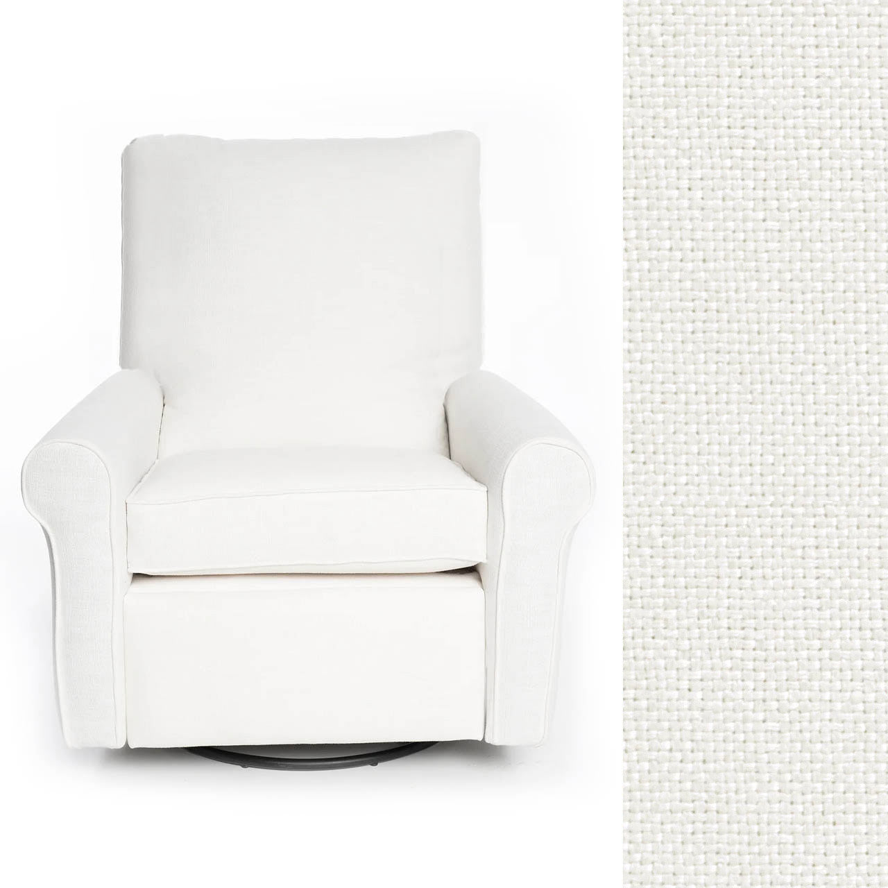 Oilo Orly Recliner in HP Whisper Cloud- Bambi Baby