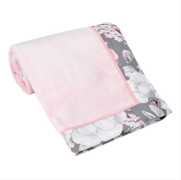 Lambs & Ivy Botanical Baby - Signature Blanket- Bambi Baby