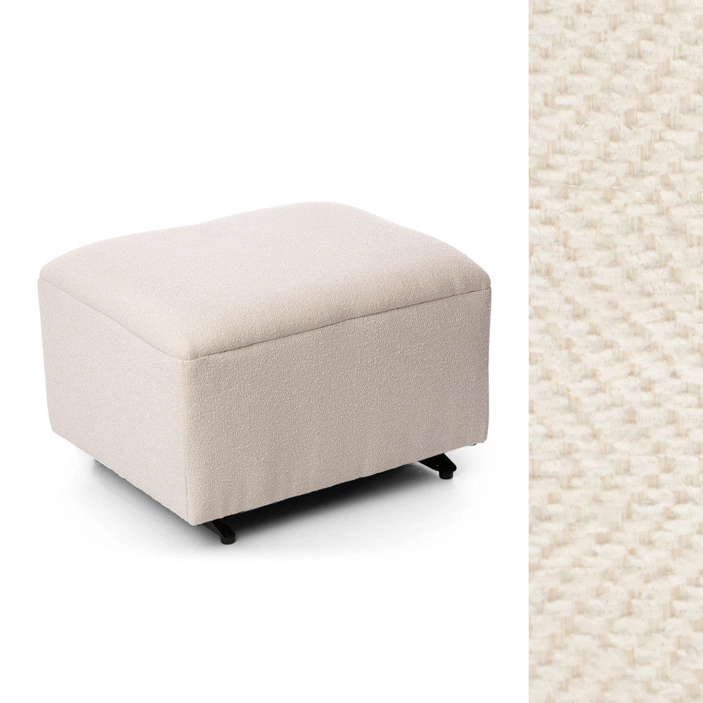 Oilo Ottoman Glider in Loft Pearl- Bambi Baby