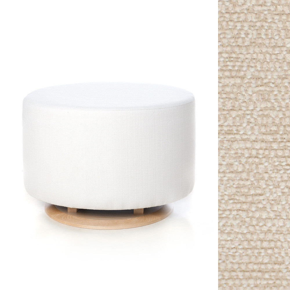 Oilo Ottoman Oval in HP Basket Sand- Bambi Baby