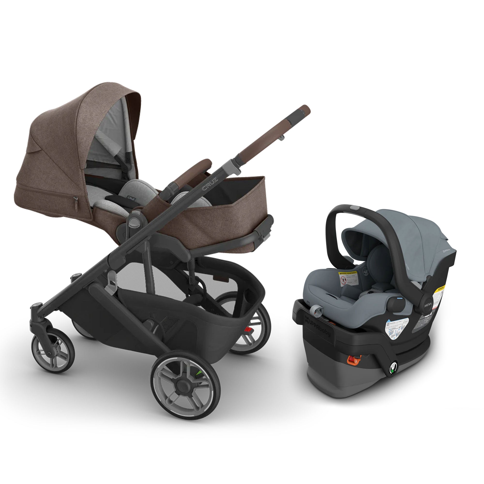UPPAbaby Cruz V3 + Mesa V3 Travel System- Bambi Baby