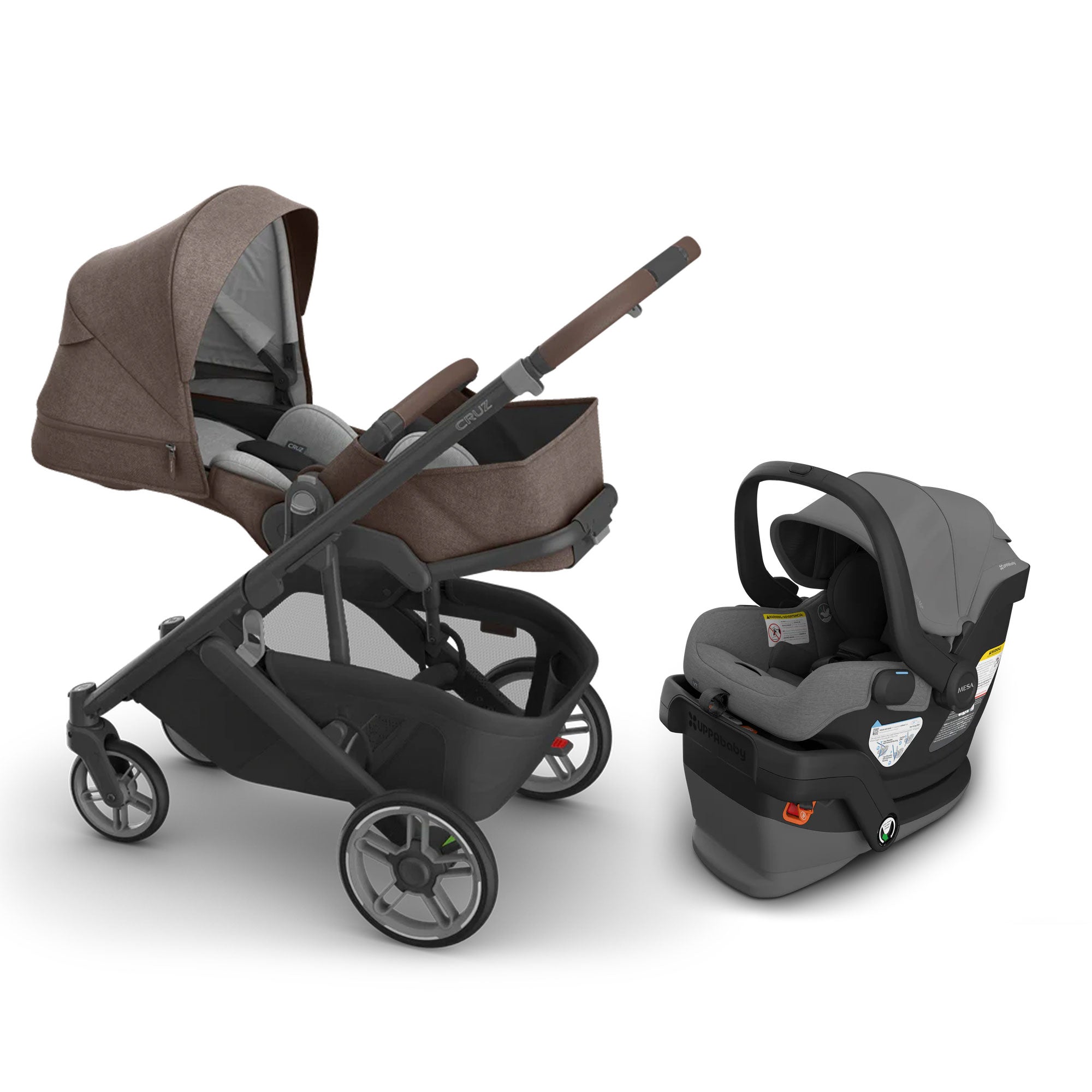 UPPAbaby Cruz V3 + Mesa V3 Travel System- Bambi Baby