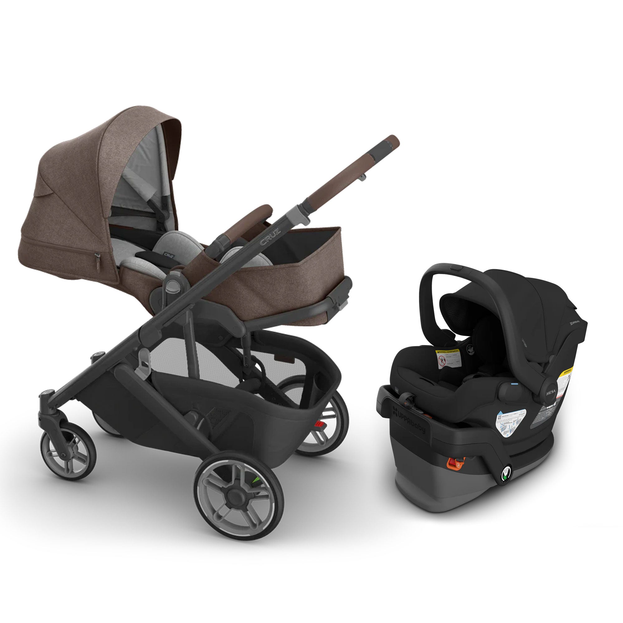 UPPAbaby Cruz V3 + Mesa V3 Travel System- Bambi Baby