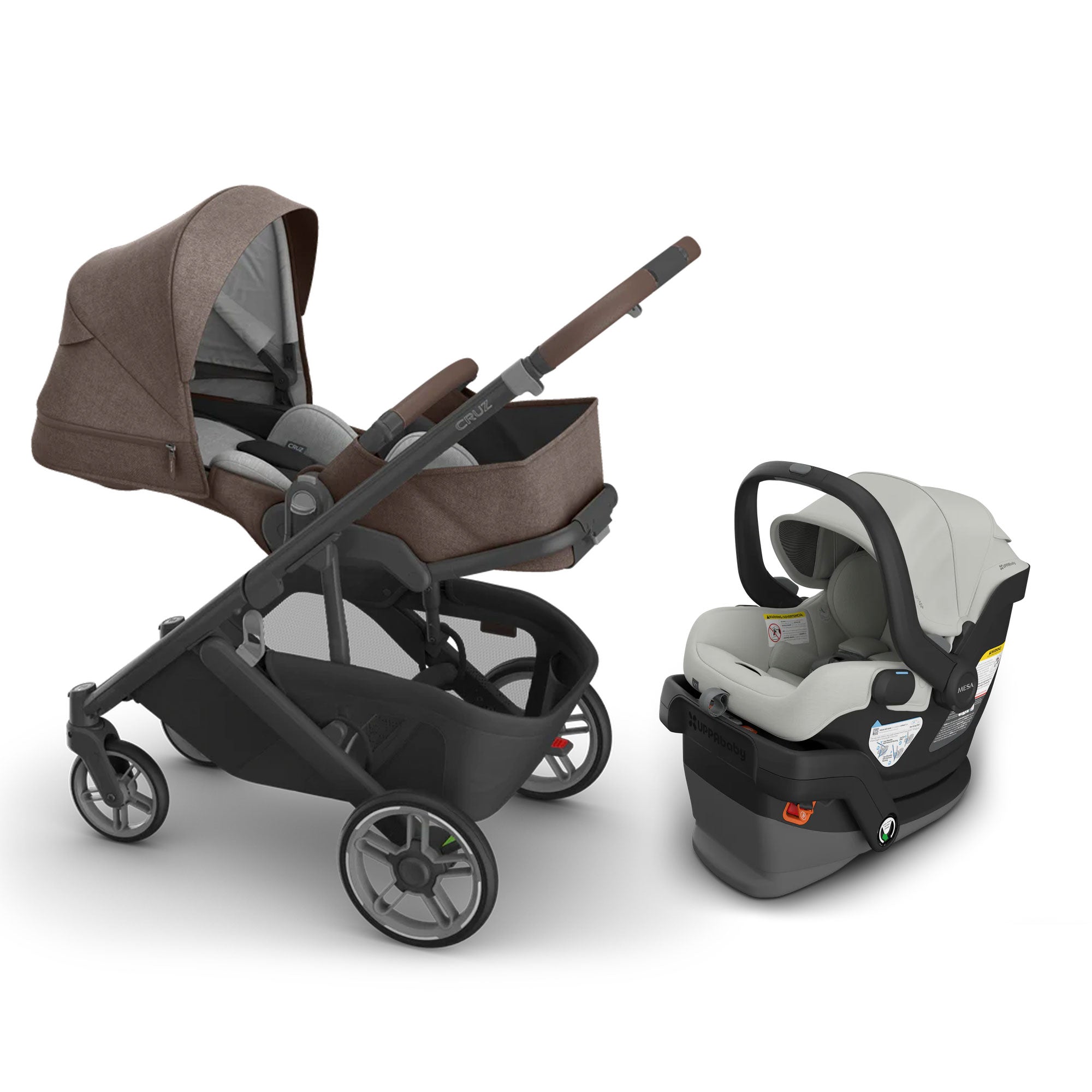 UPPAbaby Cruz V3 + Mesa V3 Travel System- Bambi Baby