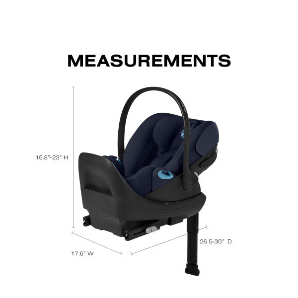 cybex cloud g sensorsafe Cloud G Pro Comfort Extend Infant Car Seat by Cybex Ocean Blue