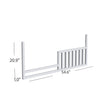 Westwood Rowan conversível Toddler Rail em linho de freixo - Bambi Baby