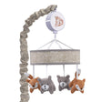 Lambs & Ivy Painted Forest Musical Mobile - Plays 20 minutes - Bambi Baby
