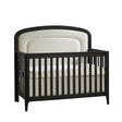 Natart Palo Crib To Double With Upholstered Panel Boucle Beige - Bambi Baby