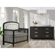 Natart Palo Crib To Double With Upholstered Panel Boucle Beige - Bambi Baby