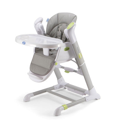 Silla alta y columpio Pali Pappy Rock en gris perla- Bambi Baby