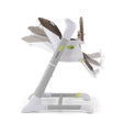 Silla alta y columpio Pali Pappy Rock en gris perla - Bambi Baby