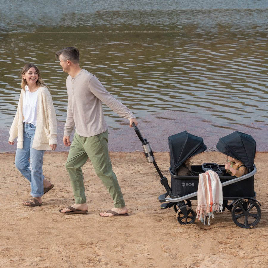 bob wagon stroller BOB Gear Renegade Wagon Bundle With Black Canopies – Bambi Baby