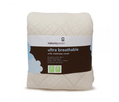 Naturepedic Ultra Breathable Mattress Cover- Bambi Baby