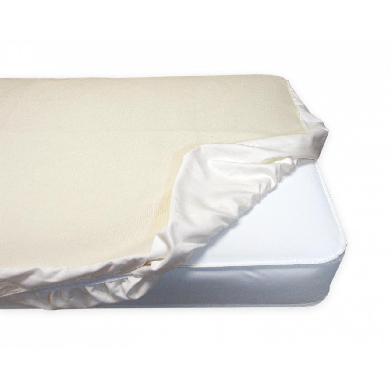 Naturepedic Non-Waterproof Flannel Pad Fitted- Bambi Baby