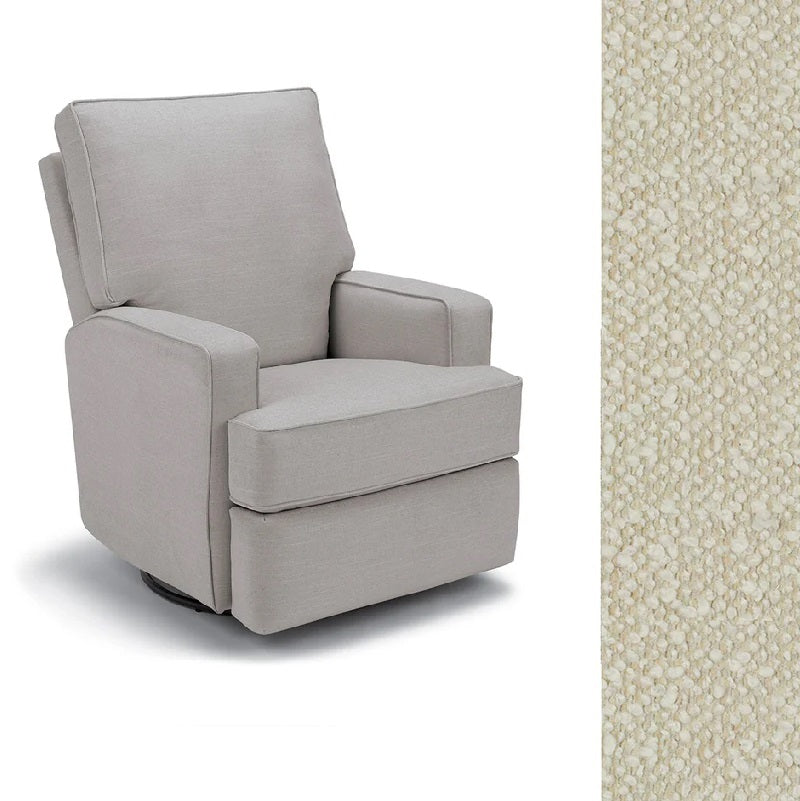 Storytime by Best Chairs Kersey Swivel Recliner- Bambi Baby