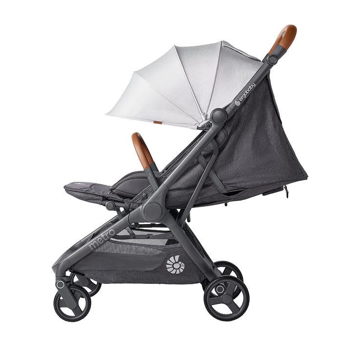New Ergobaby Metro 3 Deluxe Baby Stroller (Pearl Grey)